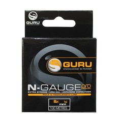 Леска монофильная Guru N-Gauge Pro 0,08 мм, 100 м, 0,45 кг, прозрачный