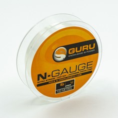 Леска монофильная Guru N-Gauge 0,17 мм, 100 м, 2,72 кг, прозрачный
