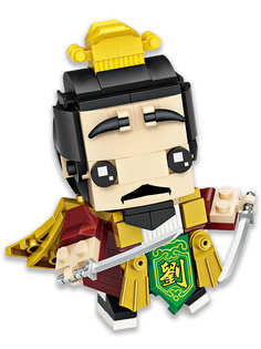 Конструктор LOZ mini Полководец Лю Бэй 195 дет. № 1453 Liu Bei BrickHeadz