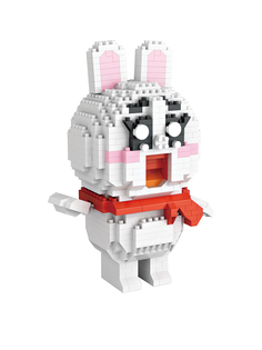 Конструктор LOZ Зайчик Кони 700 дет. № 9740 Bunny Kony iBlockFun Series