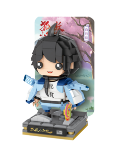 Конструктор LOZ mini Фигурка нендороид Бай Юэчу 349 дет. № 1322 Nendoroid Bai Yuechu