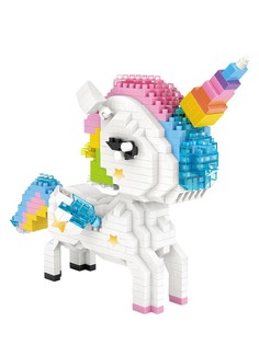 Конструктор LOZ Единорог 640 дет. № 9204 Unicorn iBlockFun Series 111182