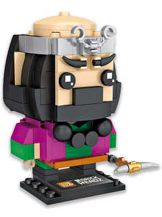 Конструктор LOZ mini Монах Ша Вуцзин 162 детали № 1439 Sha Wujing BrickHeadz