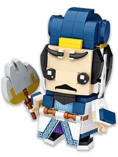 Конструктор LOZ mini Ученый Чжугэ Лян 210 деталей NO. 1456 Zhuge Liang BrickHeadz