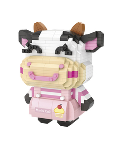 Конструктор LOZ Корова 750 дет. № 9253 Cow iBlockFun Series
