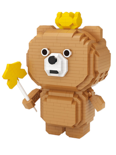 Конструктор LOZ Медведь Кома 780 дет. № 9244 Bear Koma iBlockFun Series 111197