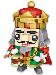 Конструктор LOZ mini Щелкунчик 193 детали № 1465 Nutcracker MiniBlock