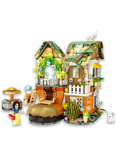 Конструктор LOZ mini Домик гнома 709 дет. № 1226 Gnomes House Street mini Series