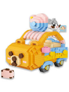 Конструктор LOZ Медвежья машина 1000 дет. № 9261 Bear car iBlockFun Series