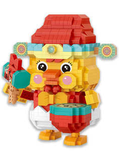 Конструктор LOZ Утенок Чук 810 дет. № 9274 Duckling Chook mini blocks
