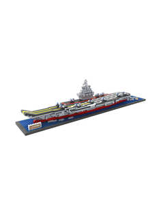 Конструктор LOZ Авианосец Ляонин 1300 дет. № 9390 Liaoning aircraft carrier Creator Series