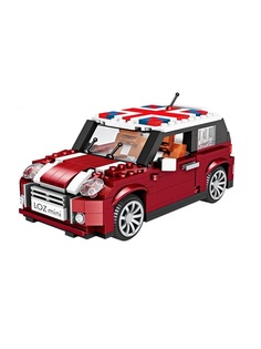 Конструктор LOZ mini Мини Kупер 492 детали NO. 1111 Mini Cooper Car model 111164