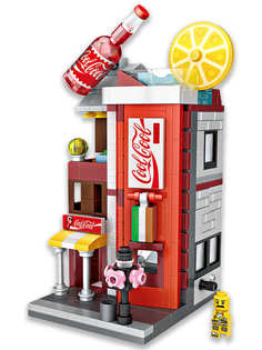 Конструктор LOZ mini Супермаркет 396 дет. № 1622 Supermarket Street mini Series