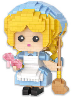 Конструктор LOZ Золушка 790 дет. № 9271 Cinderella iBlockFun Series