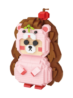 Конструктор LOZ Девочка - еж 860 дет. № 9246 Hedgehog girl iBlockFun Series