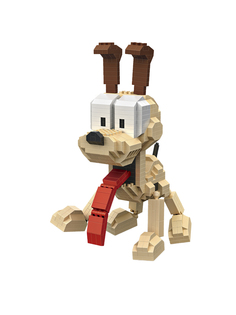 Конструктор LOZ Собачка Оди 680 дет. № 9757 Odie iBlockFun Series