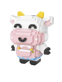 Конструктор LOZ Бык 770 дет. № 9254 Bull iBlockFun Series