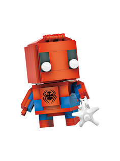 Конструктор LOZ mini Человек-паук 145 дет. № 1408 Spider-man BrickHeadz 111170
