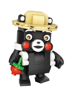 Конструктор LOZ mini Кумамон 230 дет. № 1466 Kumamon MiniBlock