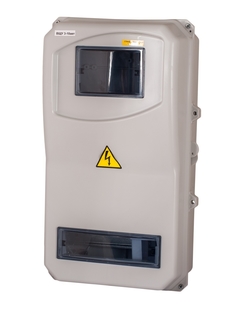 Шкаф учета универсальный, ВЩУ 3-10авт. IP-55, пластик 494*300*135 No Brand