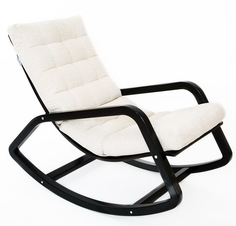 Кресло-качалка Мебель Импэкс Онтарио, венге/гардения