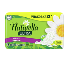 Гигиенические прокладки Naturella ULTRA Maxi Duo с ароматом ромашки, 64 шт.