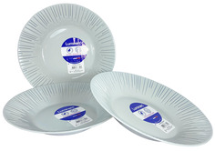 Набор тарелок суповых ЛЮМИНИС ГРАНИТ 3 шт 23 см Luminarc