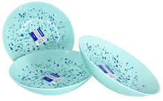 Набор тарелок суповых ВЕНЕЦИЯ ТЮРКУАЗ 3 шт 20 см Luminarc