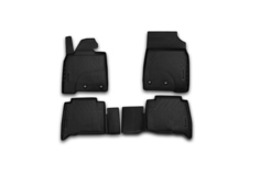 Коврики в салон TOYOTA LC200, 2015-, 4 шт. (полиуретан) Element