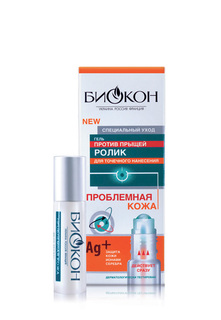 Локальное средство для лица с ролом Биокон из серии "Проблемная кожа", 10 мл