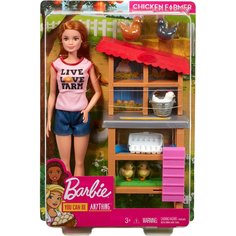Набор игровой Barbie Кем быть Куриный фермер FXP15