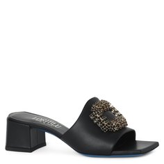 Шлепанцы женские Loriblu J4P282 черные 38 EU