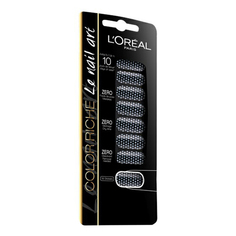 Стикеры для ногтей LOreal Paris Color Riche 015 Россыпь бриллиантов серебристый 18 шт