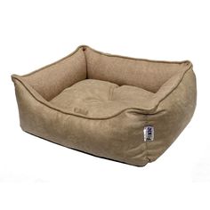 Лежанка для собак Foxie замша 60x70x23см бежевый
