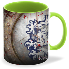 Кружка CoolPodarok Dragon Age GreyWarden crest Драгон Эйдж