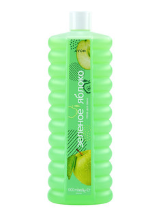Пена для ванны AVON с ароматом Зеленое яблоко 1000 мл, пена эйвон для ванной