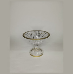 Конфетница 13 см AS Crystal Bohemia "Flame Матовая полоса" 276060