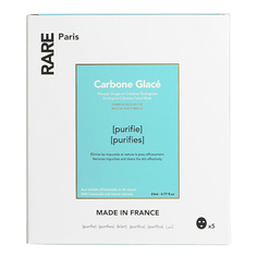 Маски тканевые для лица Rare Paris Carbone Glacé Mask 5 Pack очищающие, 23 млх5 шт.