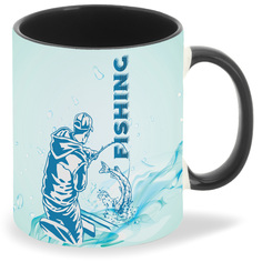 Кружка CoolPodarok Рыбалка Fishing