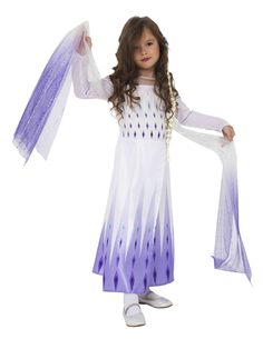 Карнавальный костюм Batik Эльза 2 белое платье 22-19 цв.мультиколор р.110 Батик