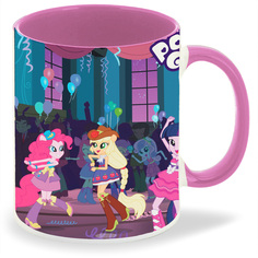 Кружка CoolPodarok Мульфильмы Мой маленький пони My little Poni (вечеринка)