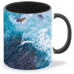 Кружка CoolPodarok Акробат на канате Море Скалы