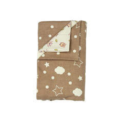 Пеленка Forest kids Звездочки, фланель 130х90 см, 3 шт, бежевый, 3202-18