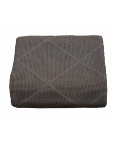 Плед вязаный Warm Whiff Бежевый 220x240 см Хлопок 100 %