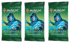 3 драфт-бустера Wizards of the Coast MTG издания Расцвет Зендикара на русс. языке, 253036