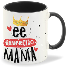 Кружка CoolPodarok Прикол Семья Её Величество мама