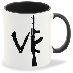 Кружка CoolPodarok нож АК47