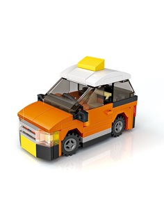Конструктор LOZ mini Такси Игрушка в яице 78 дет. № 4009-1 Taxi Toy in egg Series