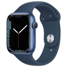 Умные часы Apple Watch Series 7 45mm Sport Band Abyss Blue (MKN83LL/A) (Америка US)