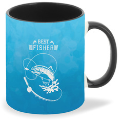 Кружка CoolPodarok Рыбалка Best fisher